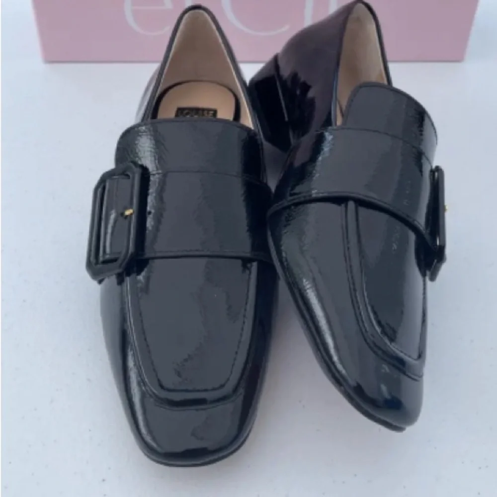 Louise Et Cie patent leather loafers